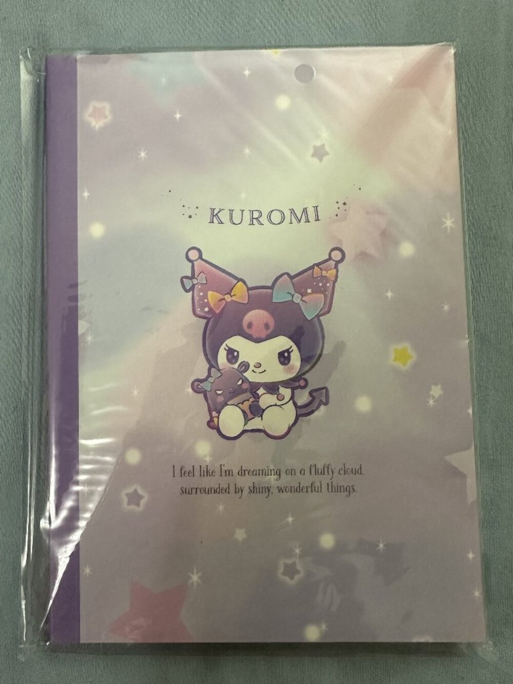 Miniso Sanrio Kuromi A6 Notebook 2-Piece Se